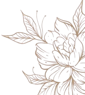 Decoración floral derecha